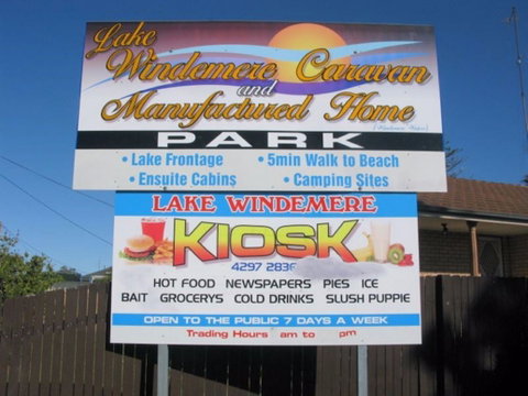 Lake Windemere Caravan Park - Accommodation Great Ocean Road 0