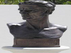 Adam Lindsay Gordon Bronze Bust - Accommodation Great Ocean Road 0