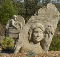 Heritage Sculptures at Pensioners Hill Lookout - Accommodation Great Ocean Road