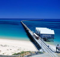 Full-Day Busselton Jetty Train Ride  Dophin Discovery - Accommodation Great Ocean Road