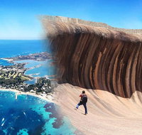 Wave Rock  Rottnest Island - Air  Ground Tour - Accommodation Great Ocean Road