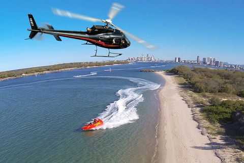 Gold Coast Helicopter 10 Min Flight And Jet Boat Ride - Accommodation Great Ocean Road 6