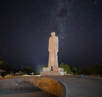 The Australian Farmer Granite Sculpture - Accommodation Great Ocean Road