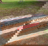Piano Park Bench Moonta - Accommodation Great Ocean Road