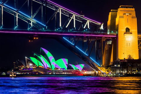 Vivid 90-Minute Sydney Harbour Catamaran Cruise With BYO Drinks - Accommodation Great Ocean Road 0