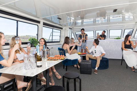 Vivid 90-Minute Sydney Harbour Intimate Catamaran Cruise With Canapes - Accommodation Great Ocean Road 1