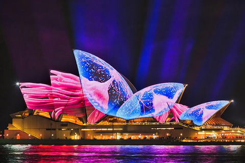Vivid 90-Minute Sydney Harbour Intimate Catamaran Cruise With Canapes - Accommodation Great Ocean Road 3