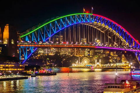 Vivid 90-Minute Sydney Harbour Intimate Catamaran Cruise With Canapes - Accommodation Great Ocean Road 0