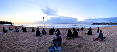 Making Meditation Mainstream Free Beach Meditation Session Mooloolaba - Accommodation Great Ocean Road 0