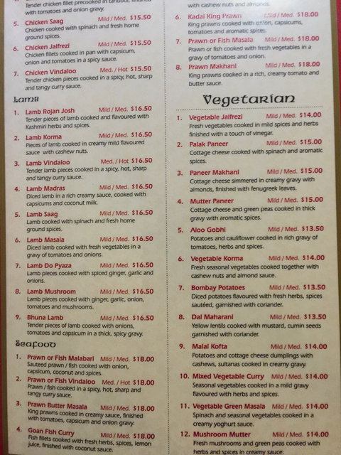 Gourmet India Restaurant - Accommodation Great Ocean Road 3