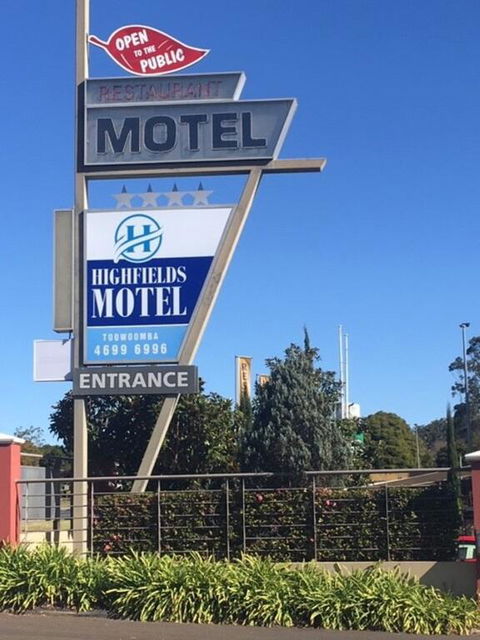 Highfields Motel Toowoomba - Accommodation Great Ocean Road 1