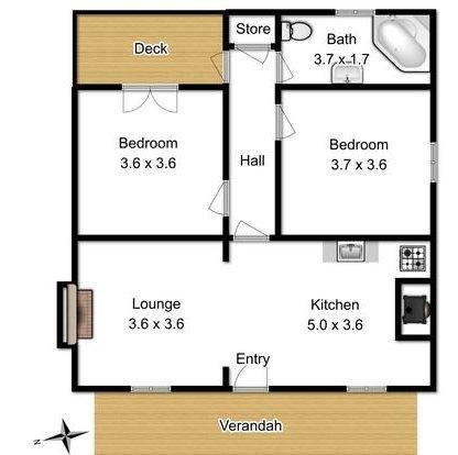 Kerrellie Cottages 2, 4 & 8 Reid Street - Accommodation Great Ocean Road 12