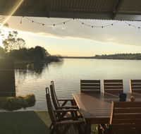 Shack built over the Murray River - Accommodation Great Ocean Road