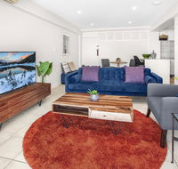 Stylish 2-Bed Apartment with Sweeping River Views - Accommodation Great Ocean Road