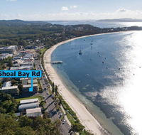2 'Shoal Towers' 11 Shoal Bay Rd - across the road to beautiful Shoal Bay Beach - Accommodation Great Ocean Road
