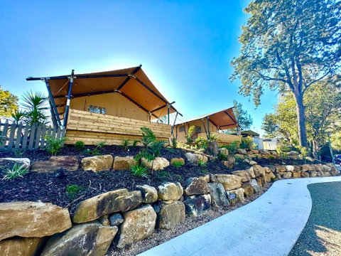 Esk Luxury Glamping Tents - Accommodation Great Ocean Road 0