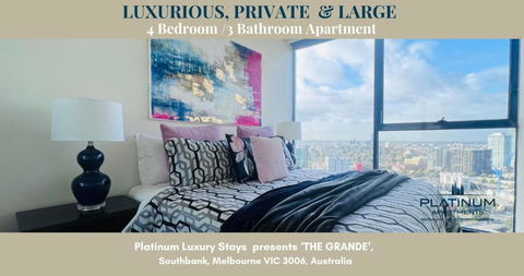 Platinum Luxury Stays The Grande Large 4 BRM 3 Bath Apt - Accommodation Great Ocean Road 0