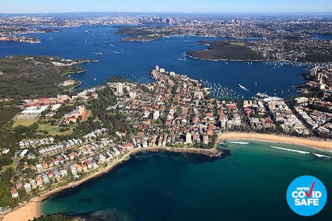 Private Helicopter Flight Over Sydney & Beaches For 2 Or 3 People - 30 Minutes - Accommodation Great Ocean Road 3