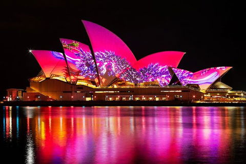 Vivid 90-Minute Sydney Harbour Small Group Catamaran Cruise - Accommodation Great Ocean Road 1