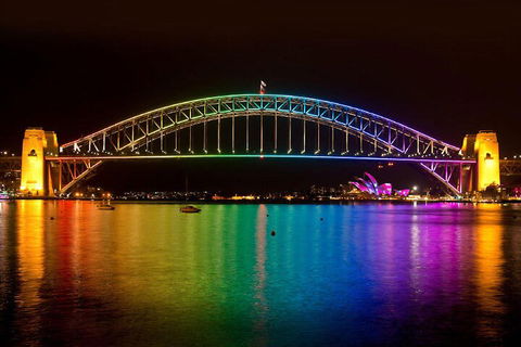 Vivid 90-Minute Sydney Harbour Small Group Catamaran Cruise - Accommodation Great Ocean Road 3