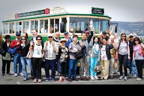 Hobart Half-Day Sightseeing Coach Tram Tour - Accommodation Great Ocean Road 1