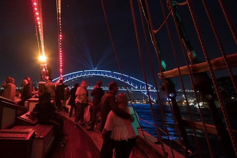 Vivid Tall Ships Dinner Cruise On Sydney Harbour - Accommodation Great Ocean Road 1