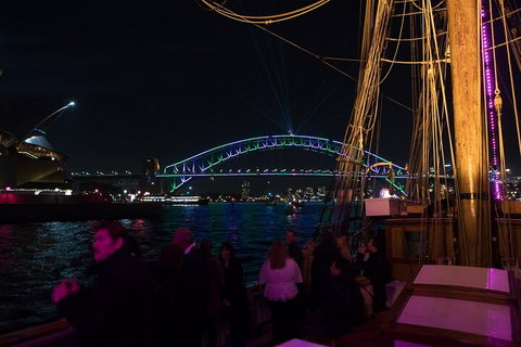 Vivid Tall Ships Dinner Cruise On Sydney Harbour - Accommodation Great Ocean Road 3