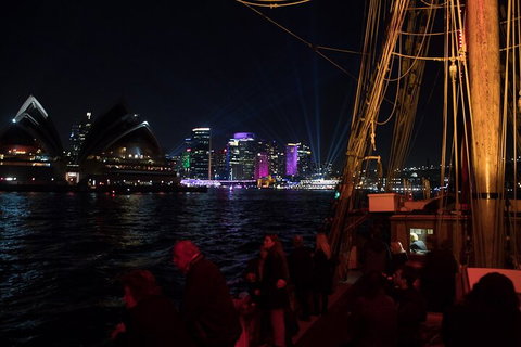 Vivid Tall Ships Dinner Cruise On Sydney Harbour - Accommodation Great Ocean Road 4