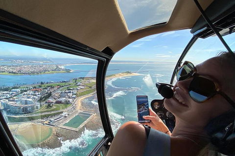 25-30 Minute Newcastle & Macquarie Helicopter Shared Flight - Accommodation Great Ocean Road 5