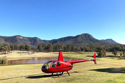 Private Helicopter Flight To Hunter Valley With A La Carte Lunch - For 2 - Accommodation Great Ocean Road 2